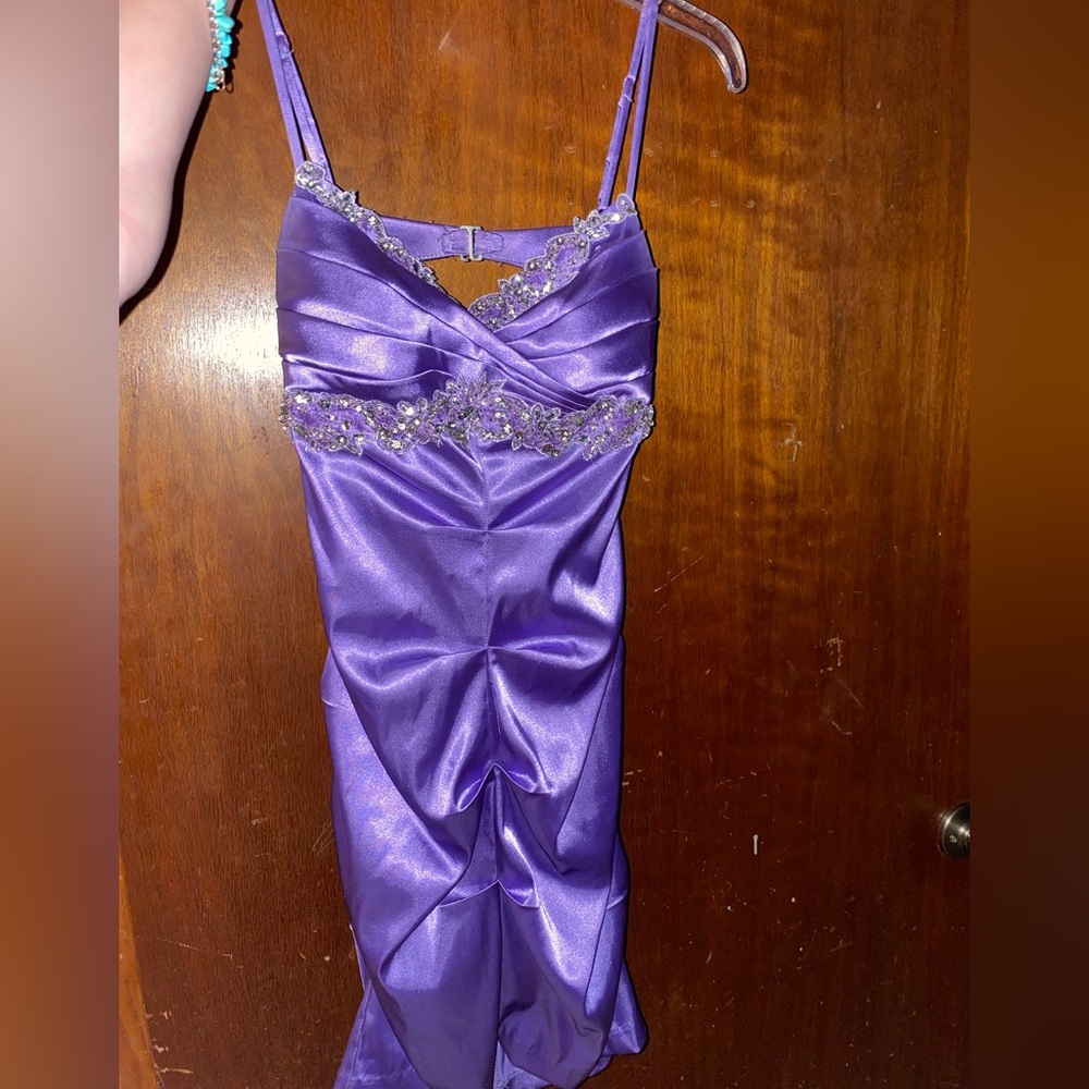 Purple dress